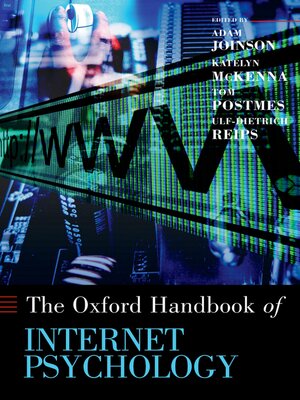 cover image of Oxford Handbook of Internet Psychology